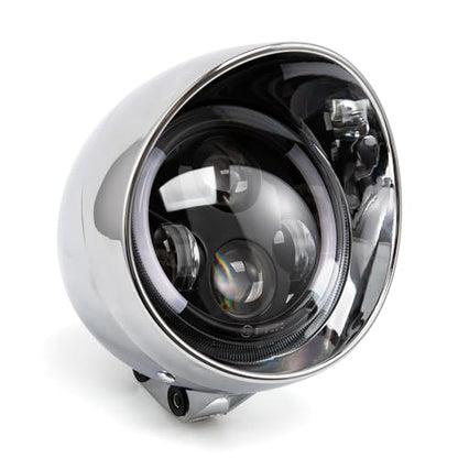 Motorcycle Headlight Assembly LED 5.31 inch Head Light Headlamp For Chopper Cruiser 883 Steed VLX 400/600 Shadow 600 VTX1300 Magna 250/600/750 CA 250 ca250 vtx 1800