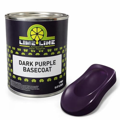 LiME LiNE Automotive Basecoat Paint (1 Pint) (Dark Purple) - color: Dark Purple