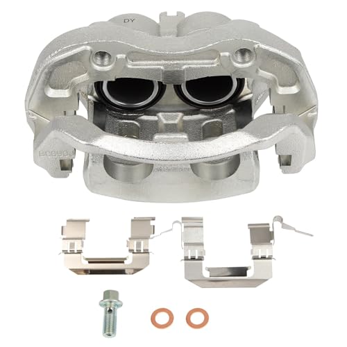 cciyu Front Right Disc Brake Caliper Assembly With Bracket 19B2871 - size: Front Right[19B2871]