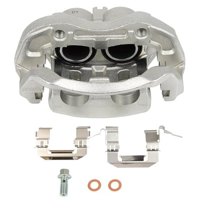 cciyu Front Right Disc Brake Caliper Assembly With Bracket 19B2871 - size: Front Right[19B2871]