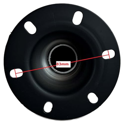 RedCap High Performance Muffler Exhaust System for 125cc 150cc GY6 Scooter Moped TaoTao Kymco Vitacci Benelli Beast 150 Upgrade for 152QMJ 157QMJ Engines (Red)