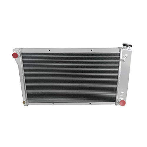 ECMRAD 3 Row Aluminum Radiator Compatible with Chevy K5 Blazer C10 C20 C30 1969-1972 1970 1971 5.0L 5.7L V8 350 307 Performance Engine Cooling