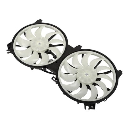 Dual Radiator Cooling Fan Replacement for Altima 2007-2018 Replacement for Maxima 2016-2021 Replacement for 21481JA000 NI3115134