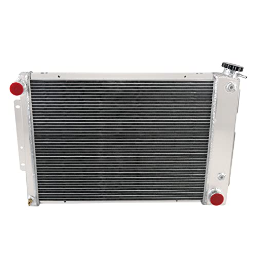 ALLOYWORKS 3 Row All Aluminum Radiator+16" Fan Shroud+Thermostat For 1967-1969 Chevy Camaro/Pontiac Firebird V8