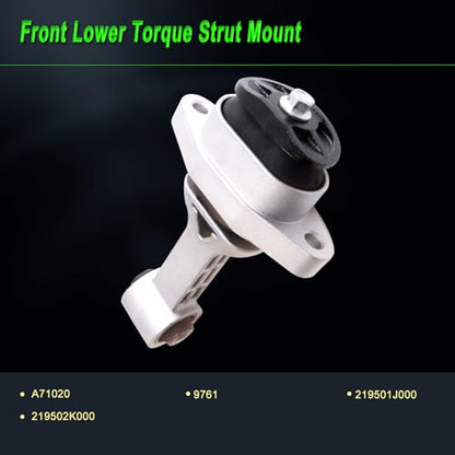 Engine Motor Mount fit Hyundai Accent/Kia Rio 12-17,Elantra 11-16 - size: 2012-2014 Attitude 1.4L/1.6