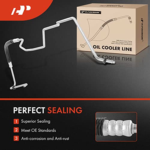 A-Premium Automatic Transmission Oil Cooler Line Hose Assembly