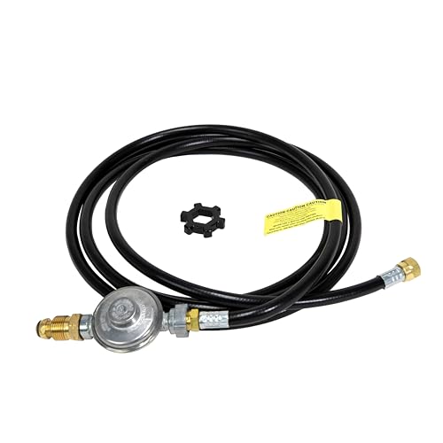 Mr. Heater 12ft Propane Hose/Regulator Assembly - size: 12 ft