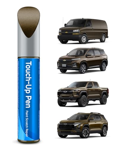 GWX/WA105V Terra Mocha Metallic Touch Up Paint Compatible with Chevrolet GMC Buick Cadillac Exact Match Touch Up Paint Car Scratch Repair - color: Terra Mocha Metallic(GWX/WA105V) compatible with Captiva/Colorado/Equinox/Express/Silverado/Suburban/Tahoe