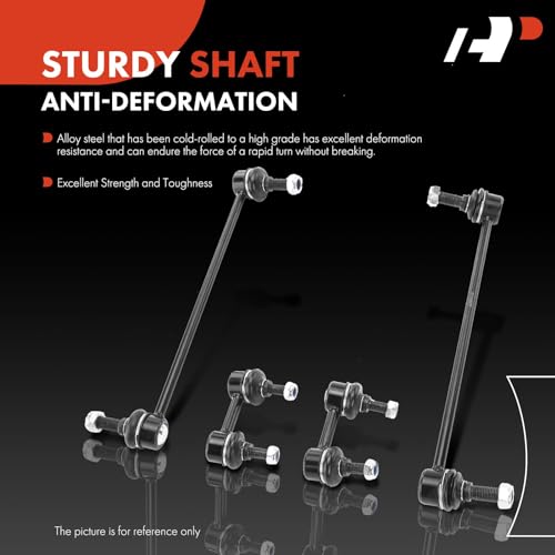 A-Premium Front & Rear Sway Bar Link Stabilizer Bar End Link Kit