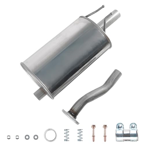 Direct Fit Rear Exhaust Muffler For 2006-2011 Honda Civic 1.8L, 54668 Assembly 1.75" Inlet (OD) 2.25" Outlet (OD)