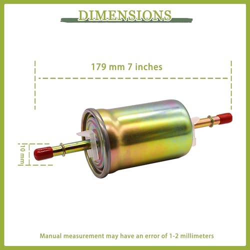 JA&MIU Fuel Filter - FG1114 Compatible with F150 1998-2007