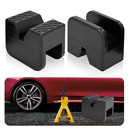 TONDA Jack Stand Pads, Rubber Pinch Weld Jack Adapter, 4 Pack - color: 4 PACK