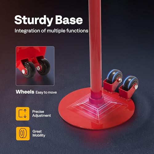 SPECSTAR Movable Underhoist Support Stand 3/4 Ton Pole Jack - style: Standard