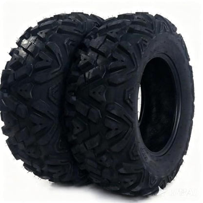 TUFFIOM 26x11-12 ATV Tires Set of 2 for All Terrains, Mud Sand Off-road ATV UTV Tire for Trail Vehicles, 6 PR, Deep Tread, Tubeless - size: 26 x 11.00-12 (2 pack)