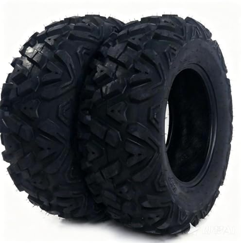 TUFFIOM 26x11-12 ATV Tires Set of 2 for All Terrains, Mud Sand Off-road ATV UTV Tire for Trail Vehicles, 6 PR, Deep Tread, Tubeless - size: 26 x 11.00-12 (2 pack)