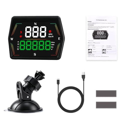Universal GPS HUD Speedometer MPH KM/H Display for Car and Motorcycle