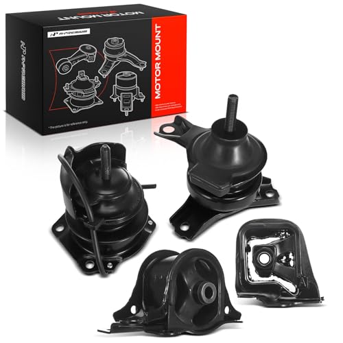 A-Premium Engine Motor Mount and Transmission Mount Kit, Set of 4 - style: 4PCS (1998-2002 Accord L4 2.3L SOHC Automatic)