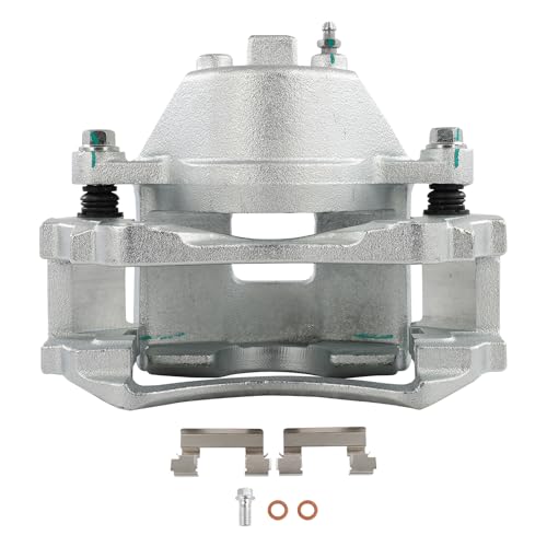 cciyu Front Right Disc Brake Caliper Assembly With Bracket 18B5035 - size: Front Right[18B5035]