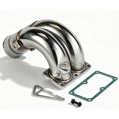 Stainless Steel Exhaust Pipes for 2007-2018 Dodge Ram 2500 3500 6.7L 3.5" Cummins Diesel - size: for 2007-2018 Ram 2500 3500