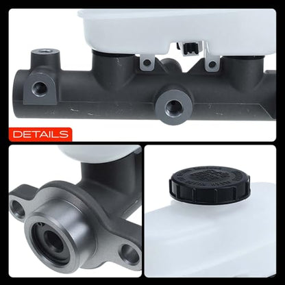 A-Premium Brake Master Cylinder with Reservoir and Sensor