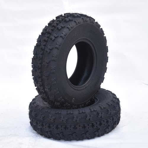 22x10-10 ATV/UTV Tires Sand Off-Road Tires 22x10-10, All Terrain 15mm Tread Depth 22x10x10, 6 PR,Set of 2 ATV Tires, Tubeless - size: AT22x10-10-6PR