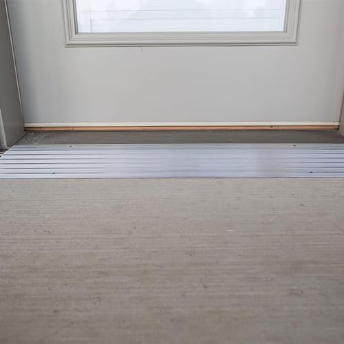EZ-ACCESS Transitions Modular Entry Ramp, Self Supporting, Aluminum, 1.5 in - size: 1.5 Inch