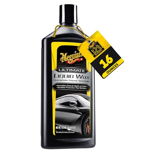 Meguiar's Ultimate Liquid Wax, 16 Oz - size: 16 Fl Oz (Pack of 1), style: Liquid Wax