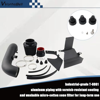 Cold Air Intake for 2015-2020 VW Golf/GTI/Golf R 1.8T 2.0T - size: 15-20 Golf7/ GTIMK7/Jetta/Audi A3 1.8T /2.0T EA888