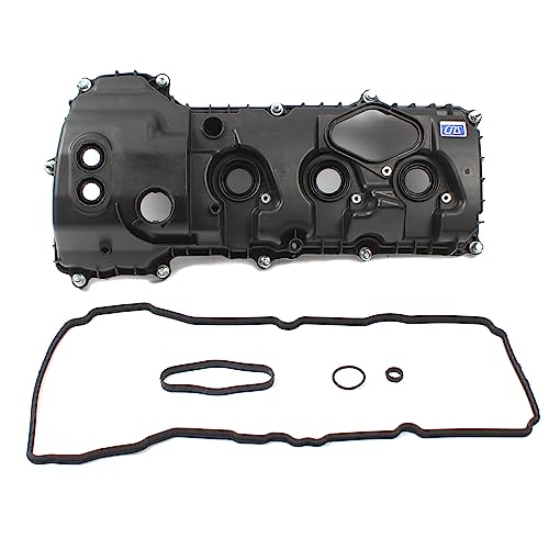 CNS Engine Valve Cover Left Side Replacement with Gasket for Ford F-150 Expedition Transit Lincoln Navigator 3.5L EcoBoost V6 Turbo DOHC, Driver Side Valve Cover Assembly 2011-2023