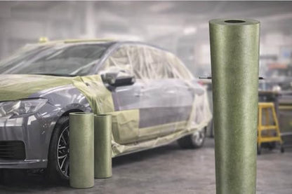 Green Masking Paper Roll for Automotive (700' x 36") - 35# Grade Green Machine Finished - size: 700' x 36"