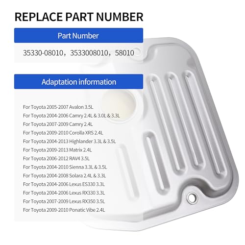 35330-08010 Automatic Transmission Filter with Gasket Kit - style: 3533008010