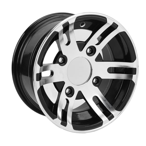 10 Inch ATV Wheel Rim, Universal High Strength ATV Aluminum Alloy Rim for ATVs Go Karts Cart 4 Wheel Vehicles (Front Wheel) - size: Front Wheel