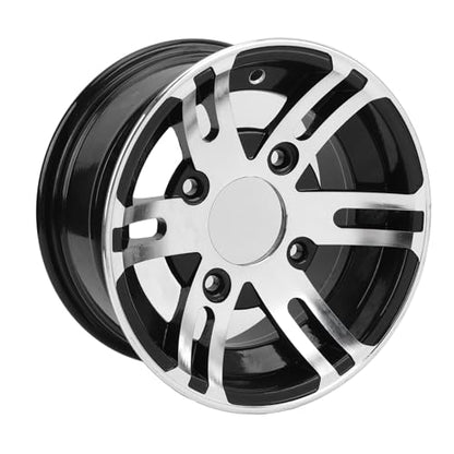10 Inch ATV Wheel Rim, Universal High Strength ATV Aluminum Alloy Rim for ATVs Go Karts Cart 4 Wheel Vehicles (Front Wheel) - size: Front Wheel