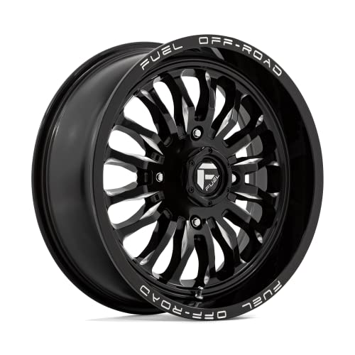 Fuel UTV D821 18X7 4X137 G-BLK MILL 13MM - D8211870A644