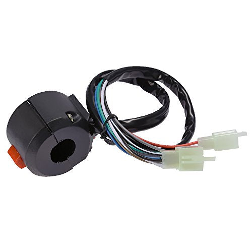 Anxingo Left Handlebar Start ATV Kill Light Starter Switch Fit for 50cc 70cc 90cc 110cc 125cc Chinese Taotao Sunl Roketa