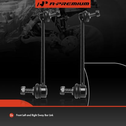 A-Premium 2-Pack Front Sway Bar Link Stabilizer Bar Link - Smooth Driving