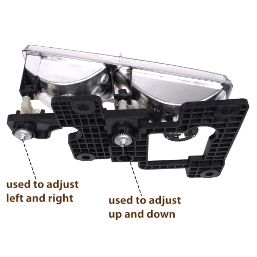 Headlights Assembly Compatible With 1988-2000 OBS Chevy Silverado GMC C/K