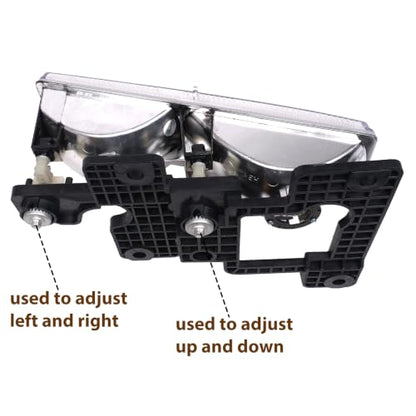 Headlights Assembly Compatible With 1988-2000 OBS Chevy Silverado GMC C/K