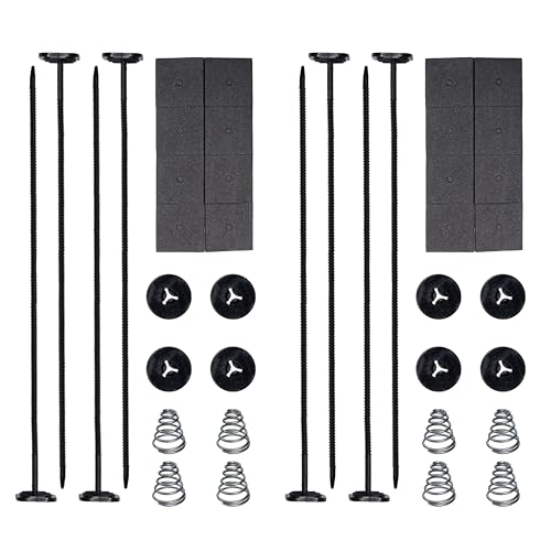 BFXM Automotive Fan Mounting Kit, Radiator Fan Zip Ties Clips Mounting Kit - color: 2 Set