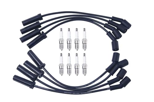 Spark Plug Wire Kit 9748HH & 41-962 Plugs for Chevy GMC Hummer 88862122