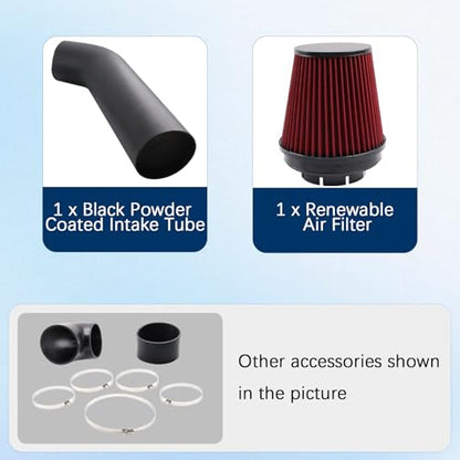 LS Swap Cold Air Intake Compatible With LS1/LS2/LSX Restomod Camaro Chevelle GTO Monte Carlo Caprice