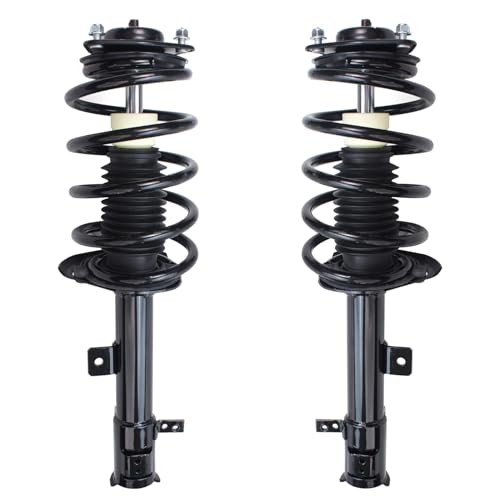 Detroit Axle - Front Steering Knuckles and Wheel Hub Bearings Struts w/Coil - size: 4QU47790/ Big strut kit
