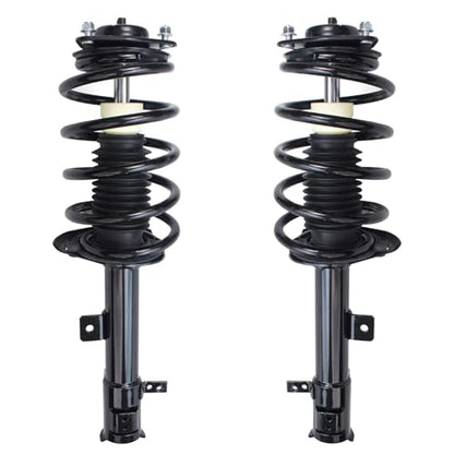 Detroit Axle - Front Steering Knuckles and Wheel Hub Bearings Struts w/Coil - size: 4QU47790/ Big strut kit