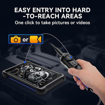 MUCAR 892BT OBD2 Scanner +T261 TPMS Programming Tool +VENU5 Tire Pressure Sensor +E021 USB Endoscope Borescope