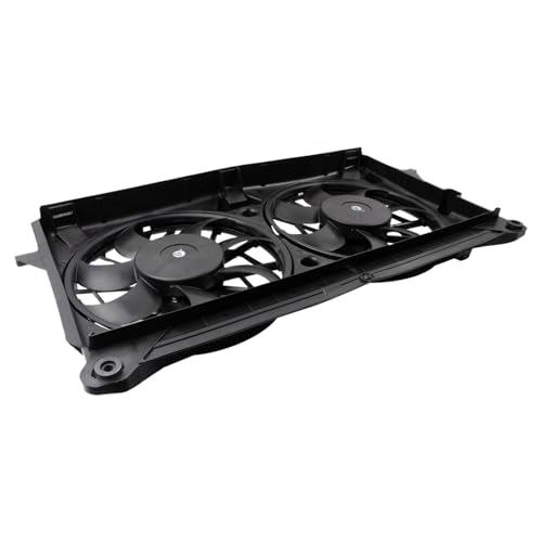 TRQ Radiator Dual Cooling Fan Assembly - style: RFA73771