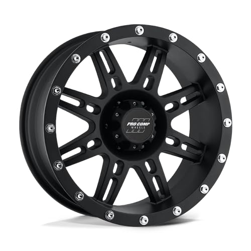 Pro Comp Alloys PXA31 16X8 5X4.5 F-BLK 0MM - PXA7031-6865 - size: 16X8,5X4.5,0mm