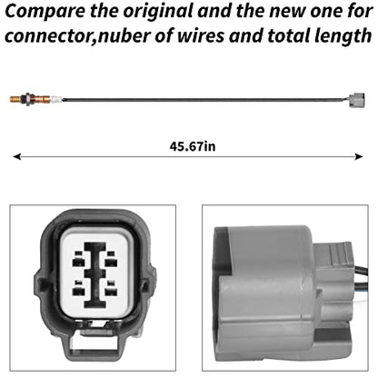 234-4601 O2 Oxygen Sensor Downstream - size: D234-4601