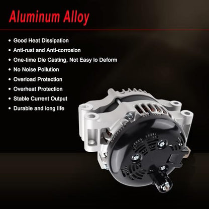 Alternator compatible for 2014-18 Ram 1500, 2019 Ram 1500 Classic - size: 2014-2018 Ram 1500