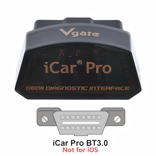 Vgate iCar Pro Bluetooth 3.0 OBD2 Scanner | Android Only – Not for iOS – Check Engine Light - size: ICAR PRO BT3.0 - Android & Windows