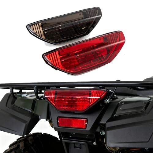 ATV LED Tail Light Brake Lamp Compatible with TRX 250 300 400EX Rancher 420 TRX400X 500 700 Foreman Rubicon Recon Replaces# 33700-HN1-A71, Super Bright Waterproof Plug & Play Replacement